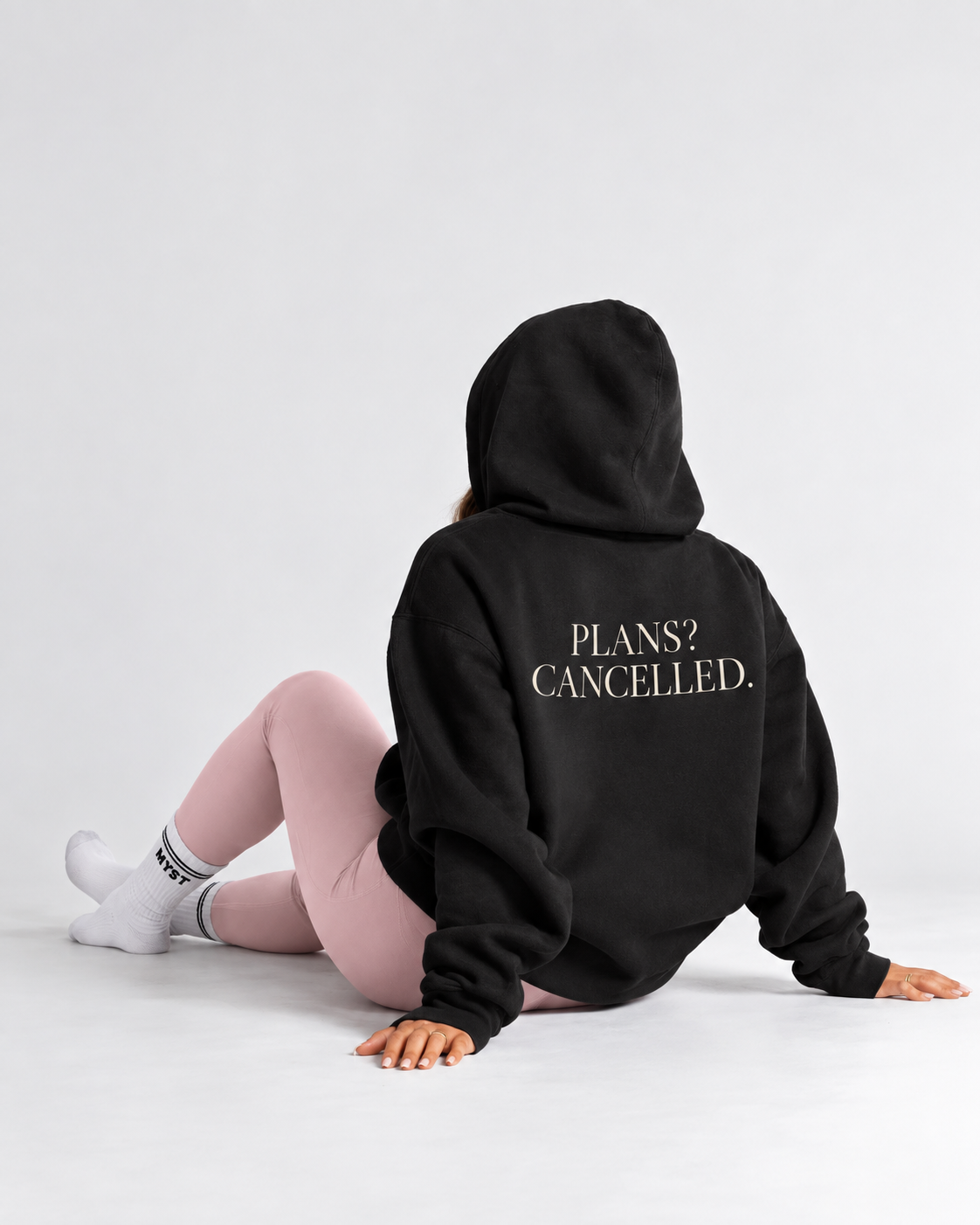 Plans? Cancelled. Black Hoodie