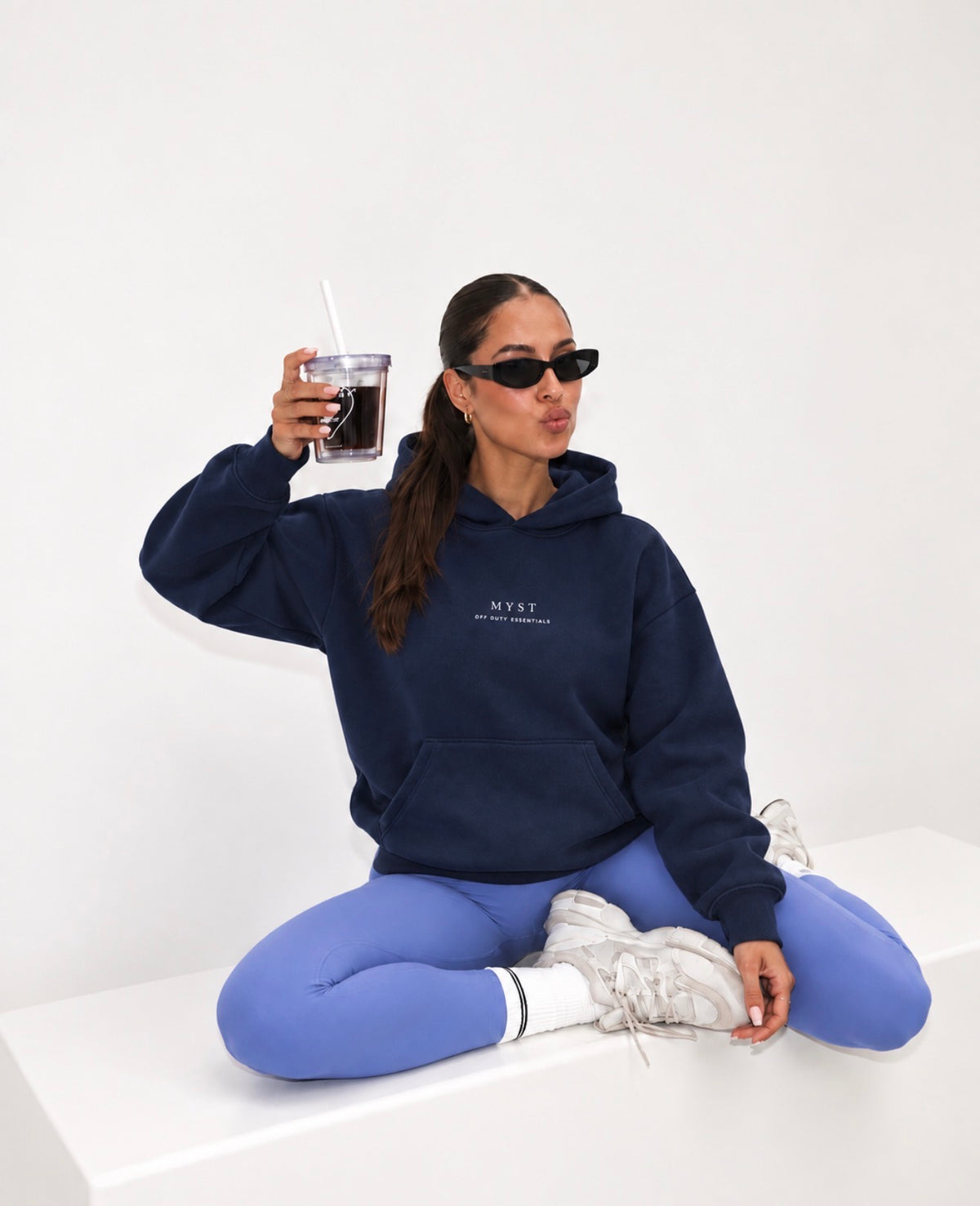 Not You Again Hoodie – Navy