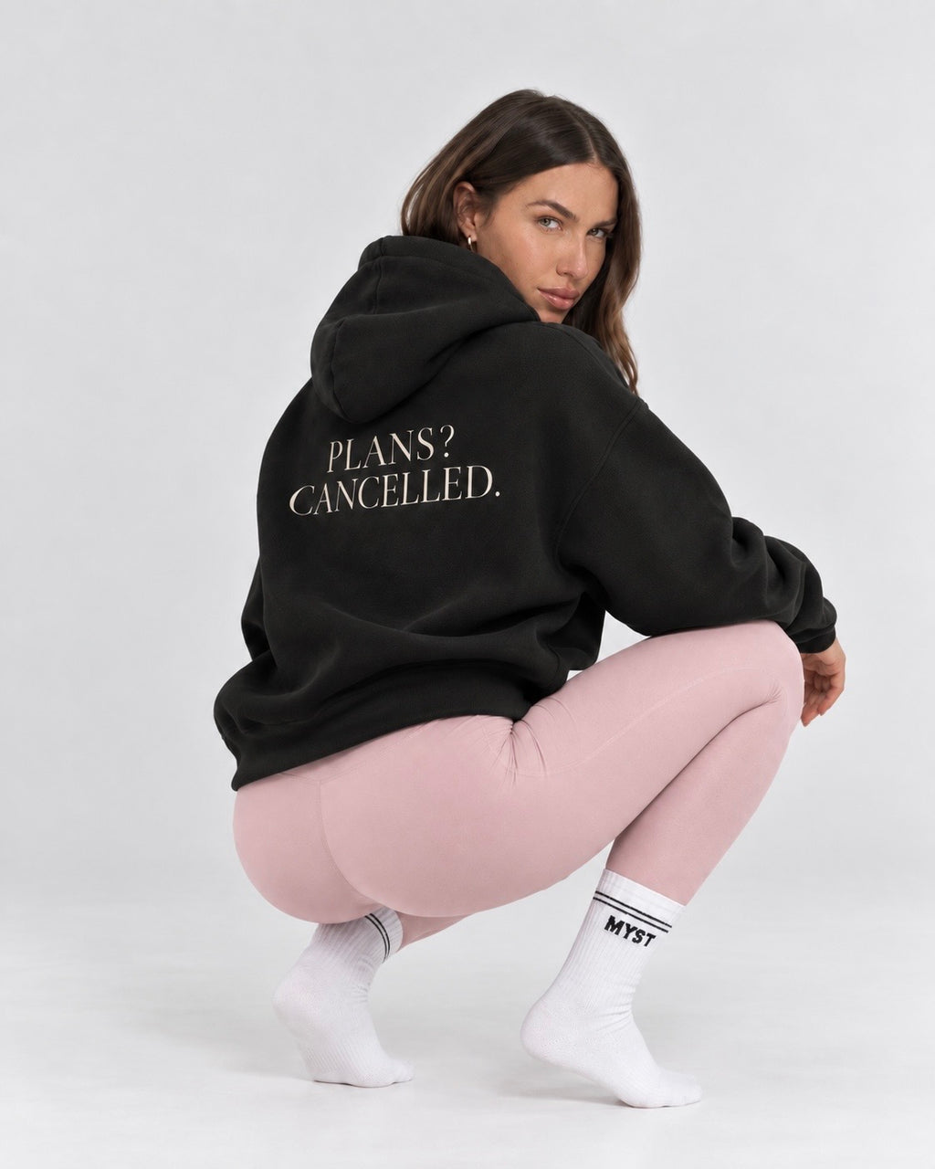 Plans? Cancelled. Black Hoodie